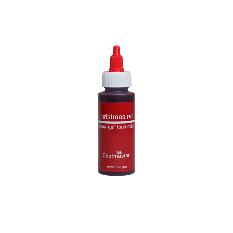 Christmas Red Liqua-Gel Liquid Food Coloring 2.3 oz.