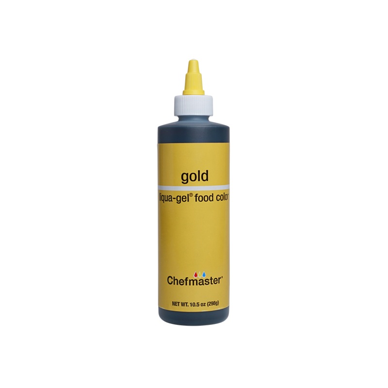 Gold Liqua-Gel Liquid Food Coloring 10.5 oz.