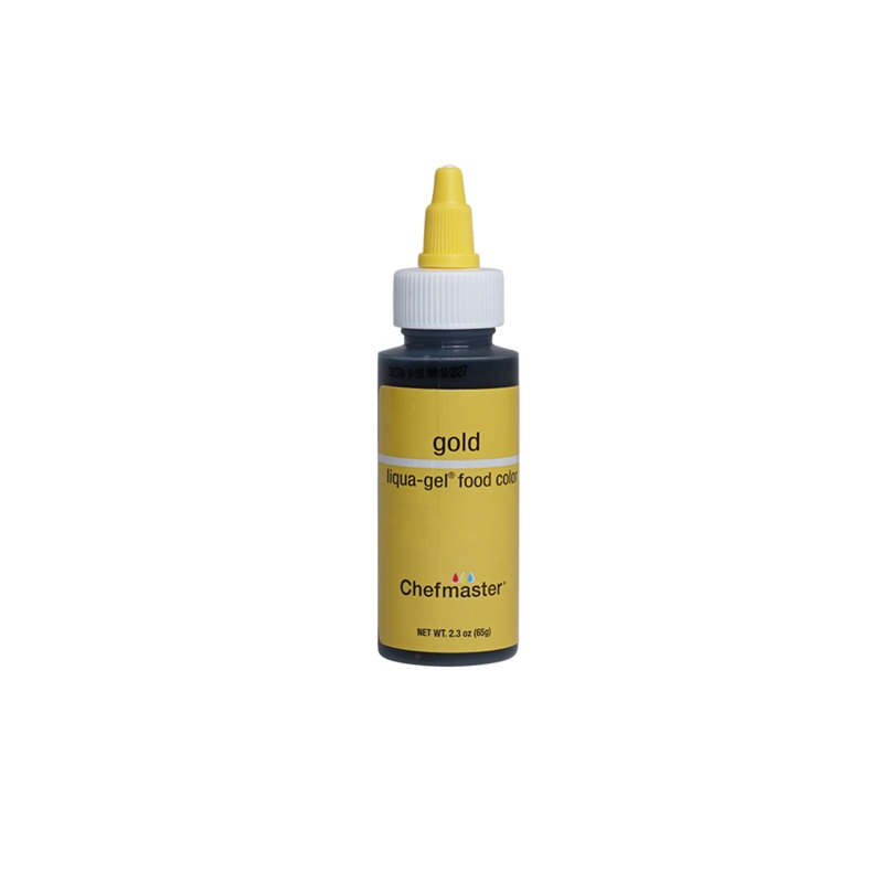 Gold Liqua-Gel Liquid Food Coloring 2.3 oz.