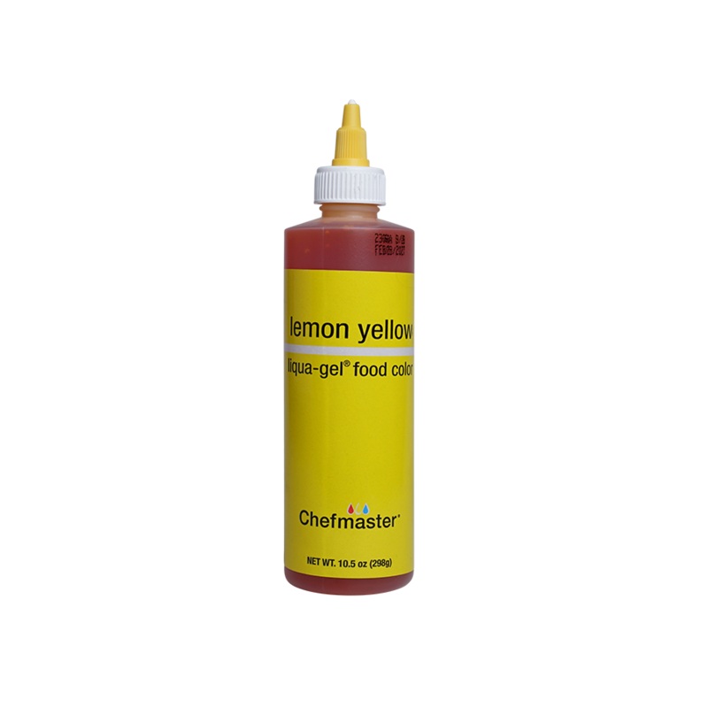 Lemon Yellow Liqua-Gel Liquid Food Coloring 10.5 oz.