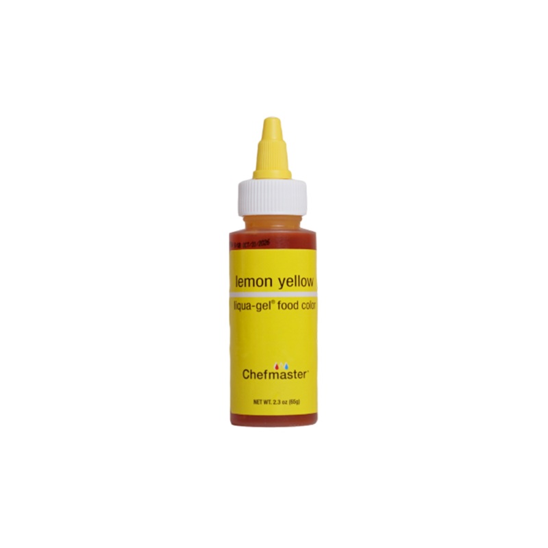 Lemon Yellow Liqua-Gel Liquid Food Coloring 2.3 oz.
