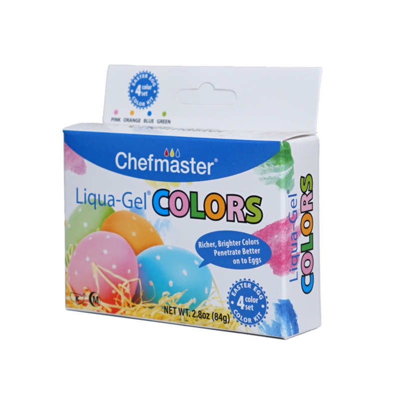 Neon Liqua-Gel Liquid Food Coloring Kit (20 ml bottles) –  4-color Kit