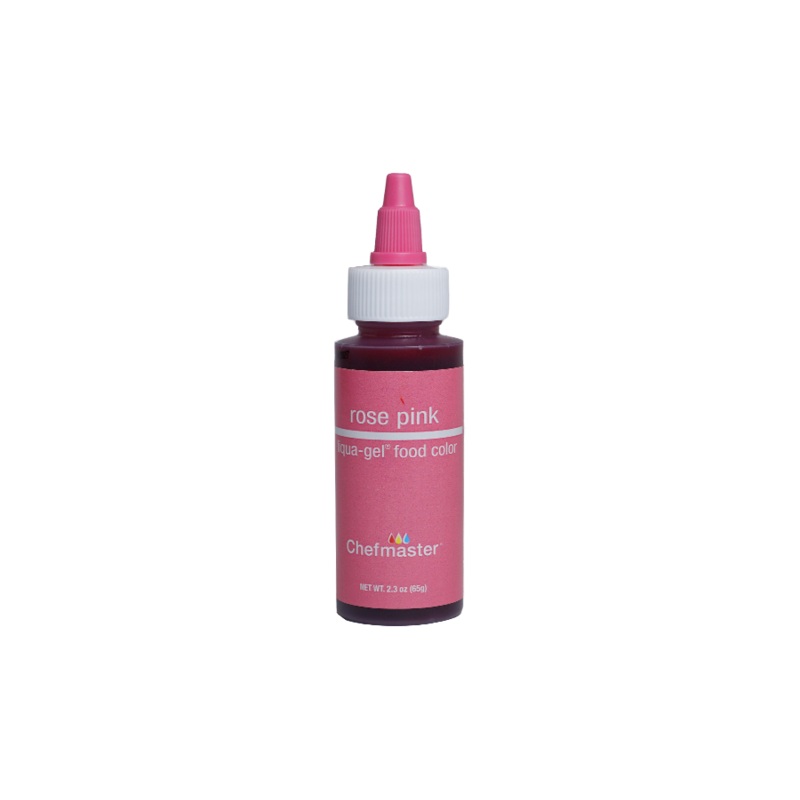 Rose Pink Liqua-Gel Liquid Food Coloring 2.3 oz.