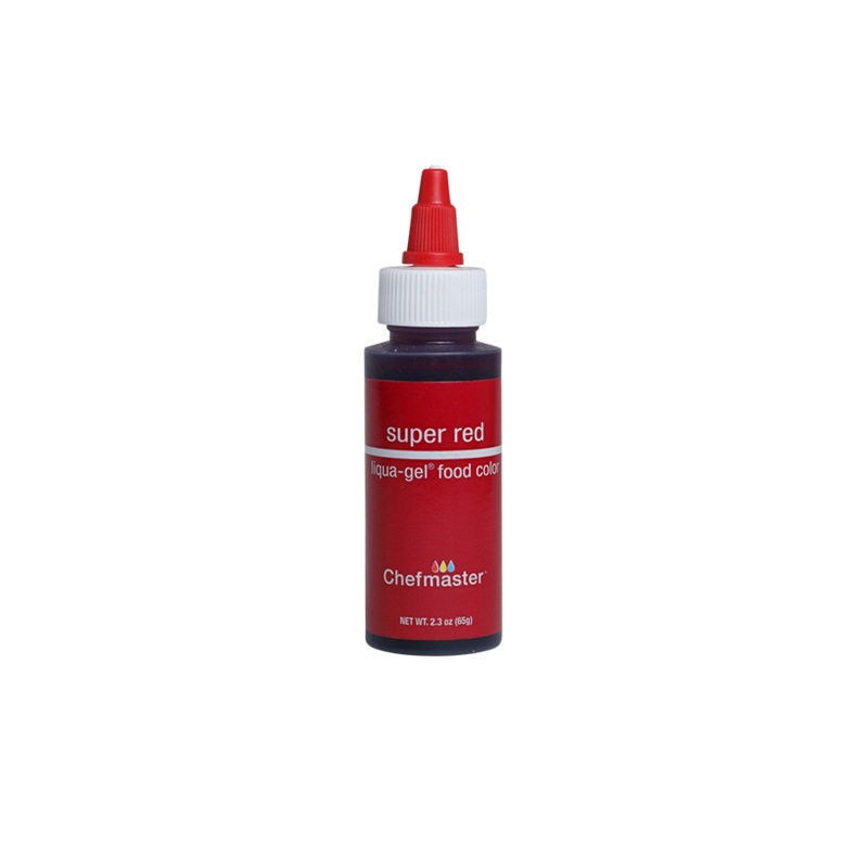 Super Red Liqua-Gel Liquid Food Coloring 2.3 oz.