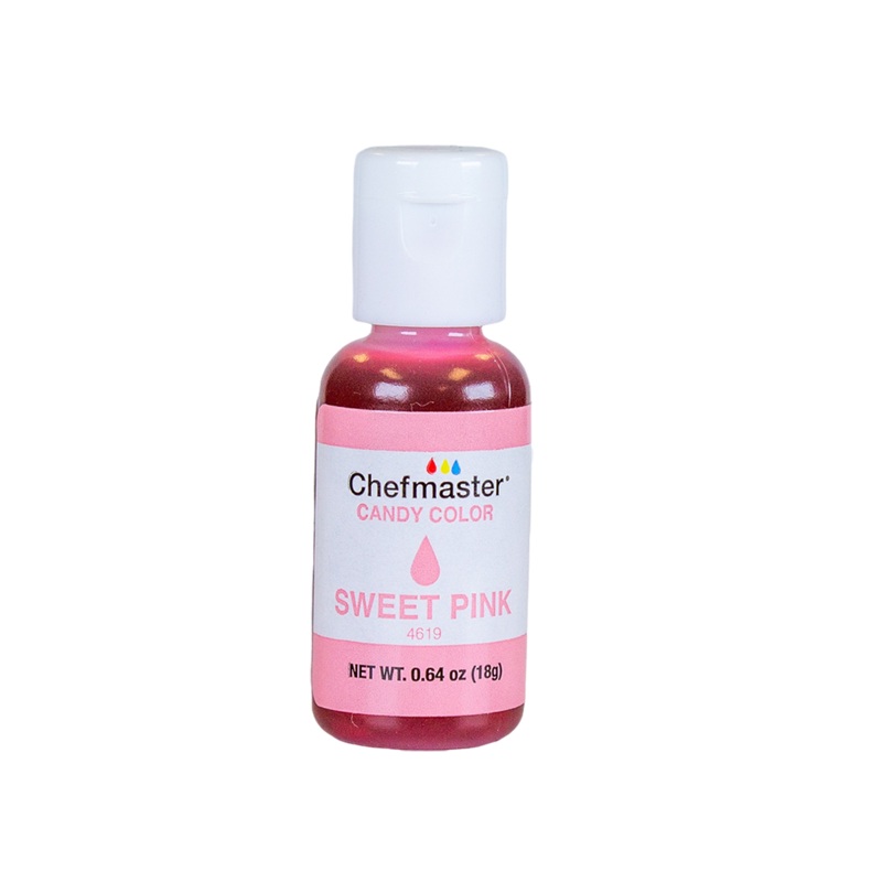Sweet Pink Candy Color Oil-Dispersible Coloring 0.64 oz.