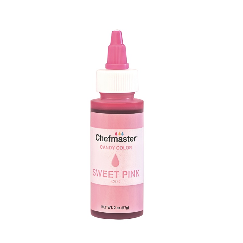 Sweet Pink Candy Color Oil-Dispersible Coloring 2 oz.