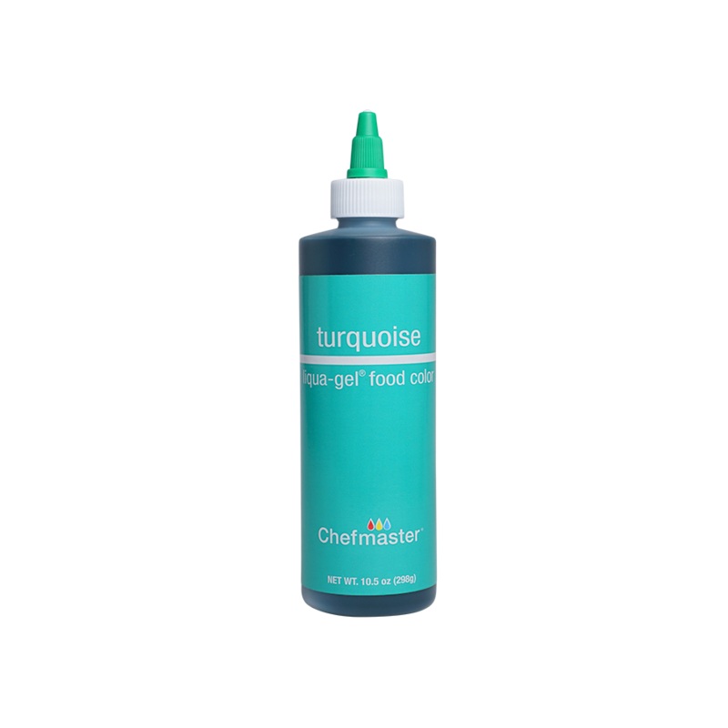 Turquoise Liqua-Gel Liquid Food Coloring 10.5 oz.