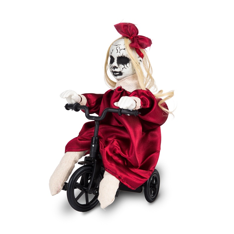 Poupe Possde Sur Tricycle Avec Son Et Mouvemen