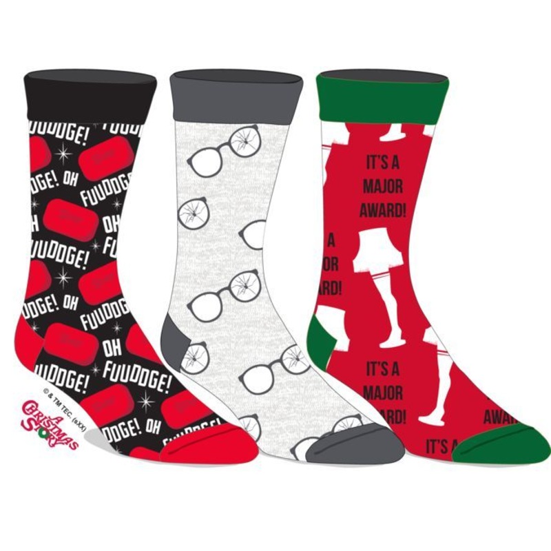 A Christmas Story  Paquet cadeau de 3 bas pour adulte (dition Christmas Vacation)