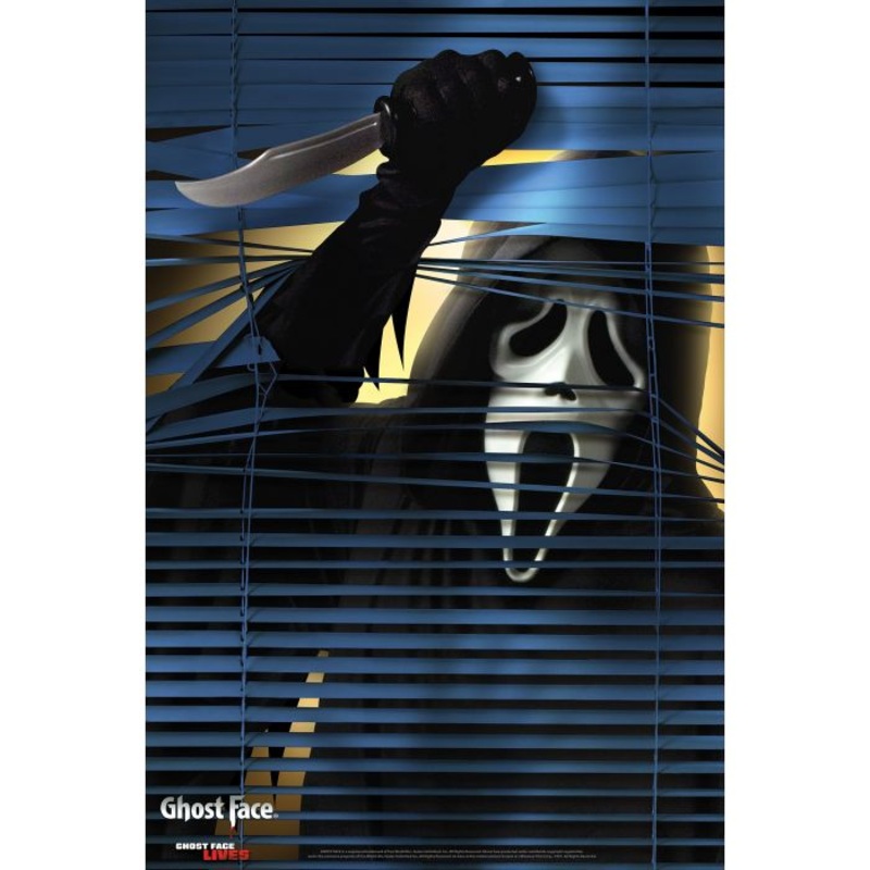 Dcoration de fentre – Ghost Face