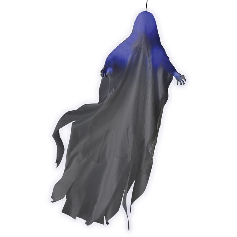 Fantme sombre suspendu illumin