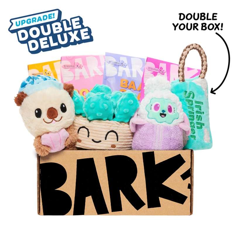BarkBox Free Double Deluxe Upgrade: BarkBox 6 Month Subscription