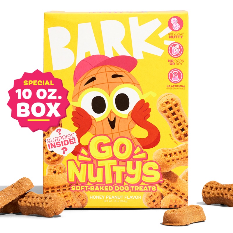 Go Nutty’s Soft baked Dog Treats – Honey Peanut Flavor