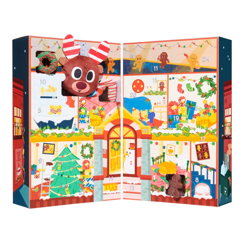 Season’s Treatings Toy & Treat Advent Calendar ($72 Value)