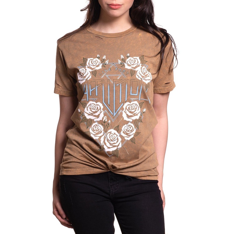 Ac Harkness Tee|CUMIN LAVA WASH|XS|S|M|L|XL|2X