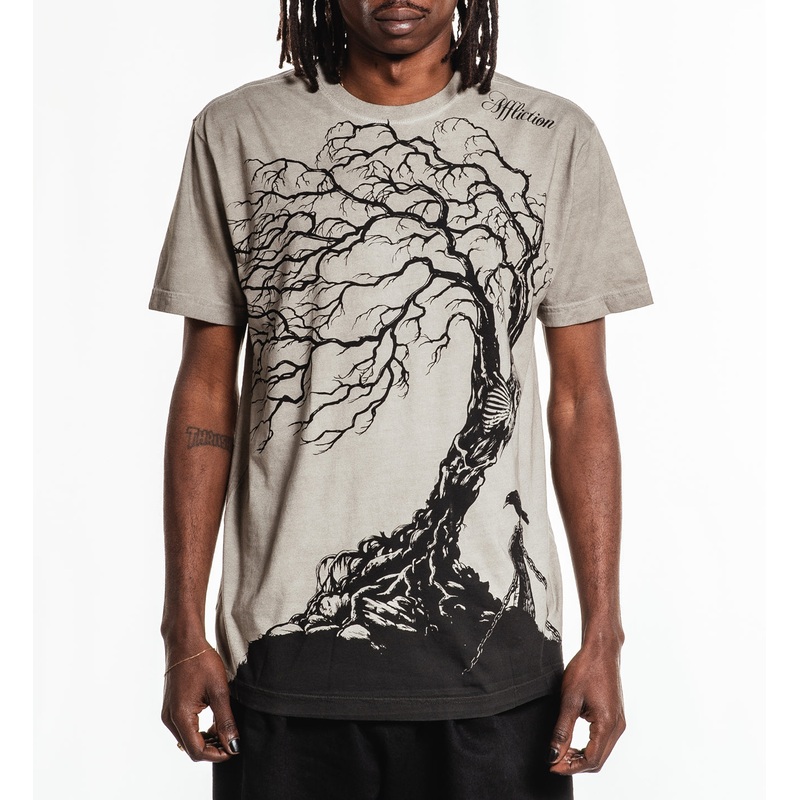 Binded Tee|VTG.WHITE OIL STAIN|GOLDEN SPICE|XS|S|M|L|XL|2X|3X|4X