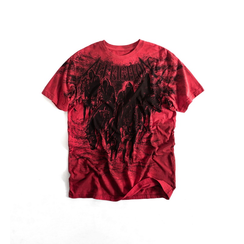 Black Night Tee|VINTAGE WHITE|MARS RED TEA STAIN|S|M|L|XL|2X|3X|4X