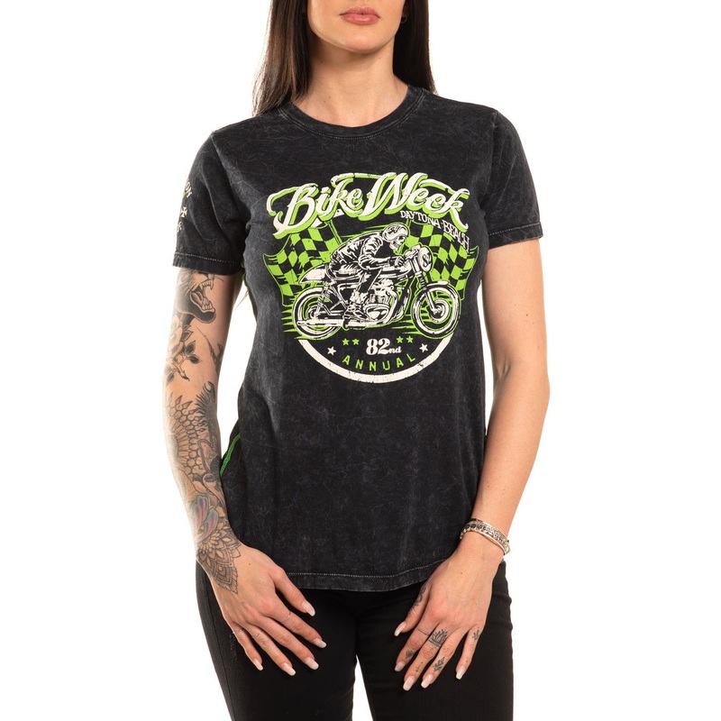Daytona 82 Tee|BLACK LAVA WASH|XS|S|M|L|XL|2X