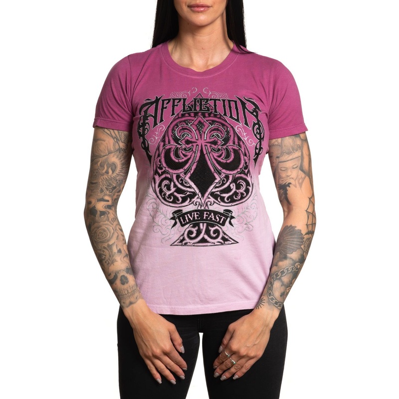 Paramount Tee|PINK/VIOLET QUARTZ STRK DIPDYE|XS|S|M|L|XL|2X
