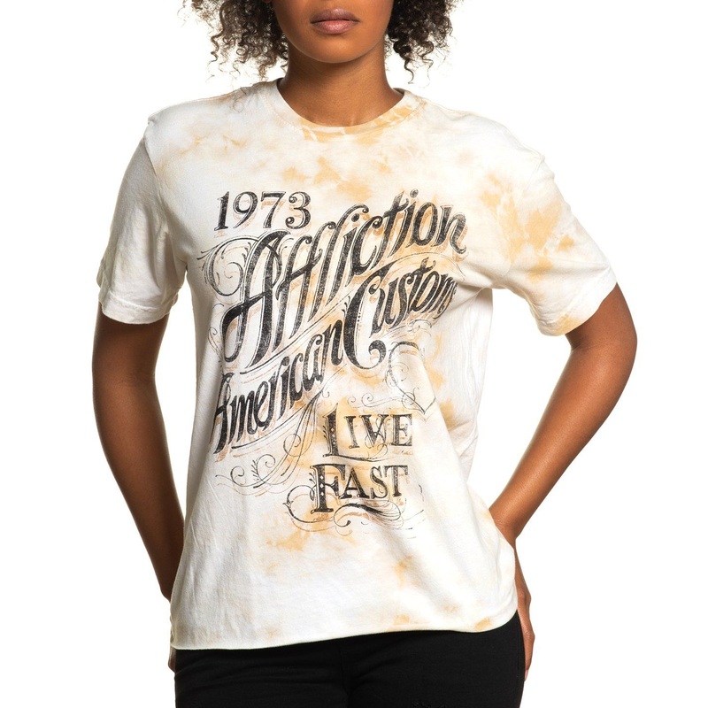 Shotgun Wedding Tee|OFF WHITE/TAN CRYSTAL WASH|XS|S|M|L|XL|2X