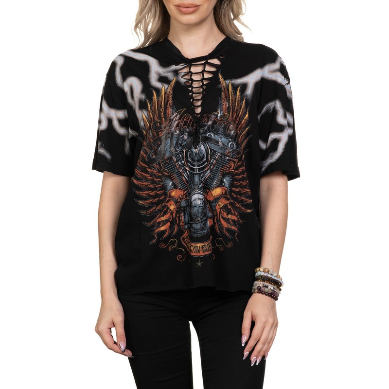 AC Chrome Lord Tee|BLACK MULTI|XS|S|M|L|XL|2X