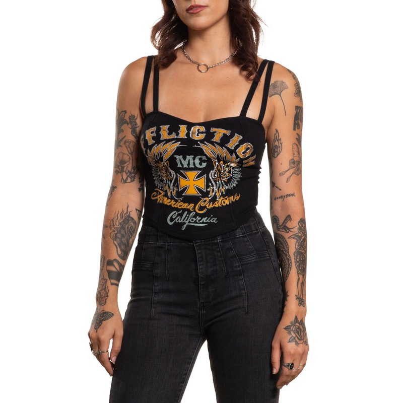 Ac Demons Bustier|MIDNIGHT BLACK|XS|S|M|L|XL|2X
