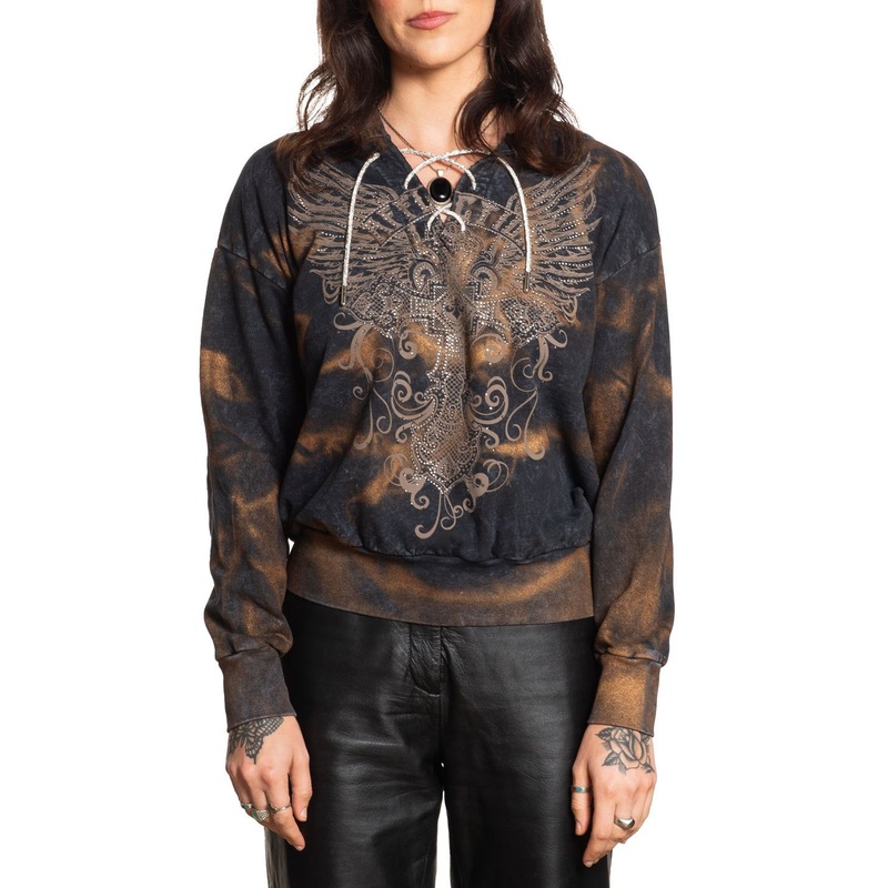 Chemawa Heights Hoodie|BLACK LAVA WASH|XS|S|M|L|XL|2X