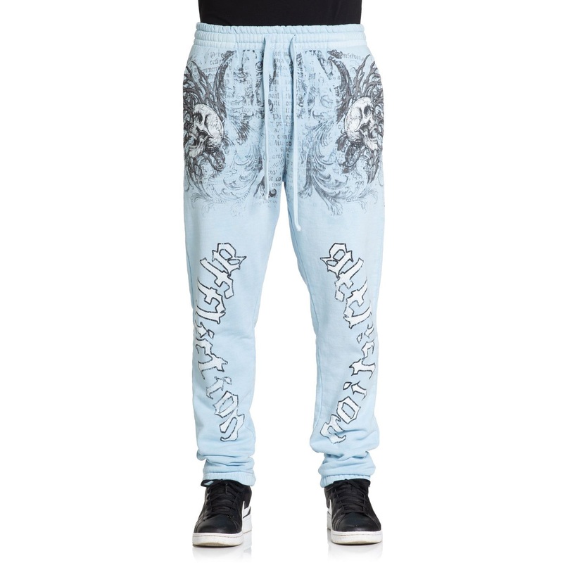 Collapse Sweatpant|SKY BLUE PIGMENT DYE|XS|S|M|L|XL|2X|3X|4X