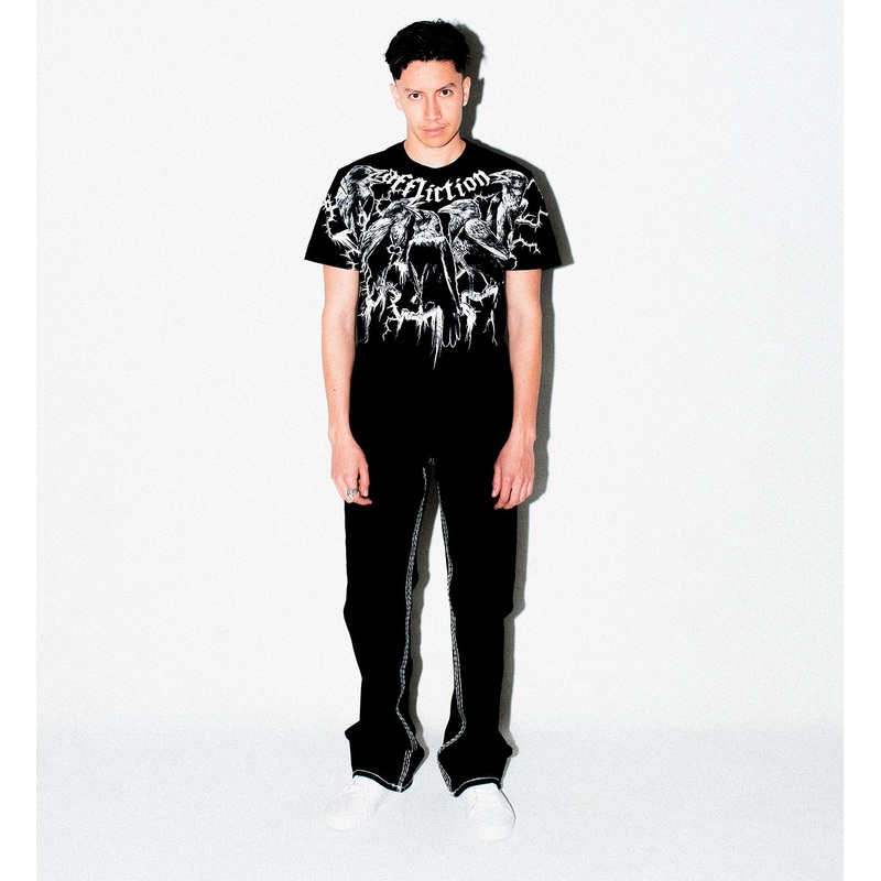 Crows Tee|BLACK|XS|S|M|L|XL|2X|3X|4X|5X