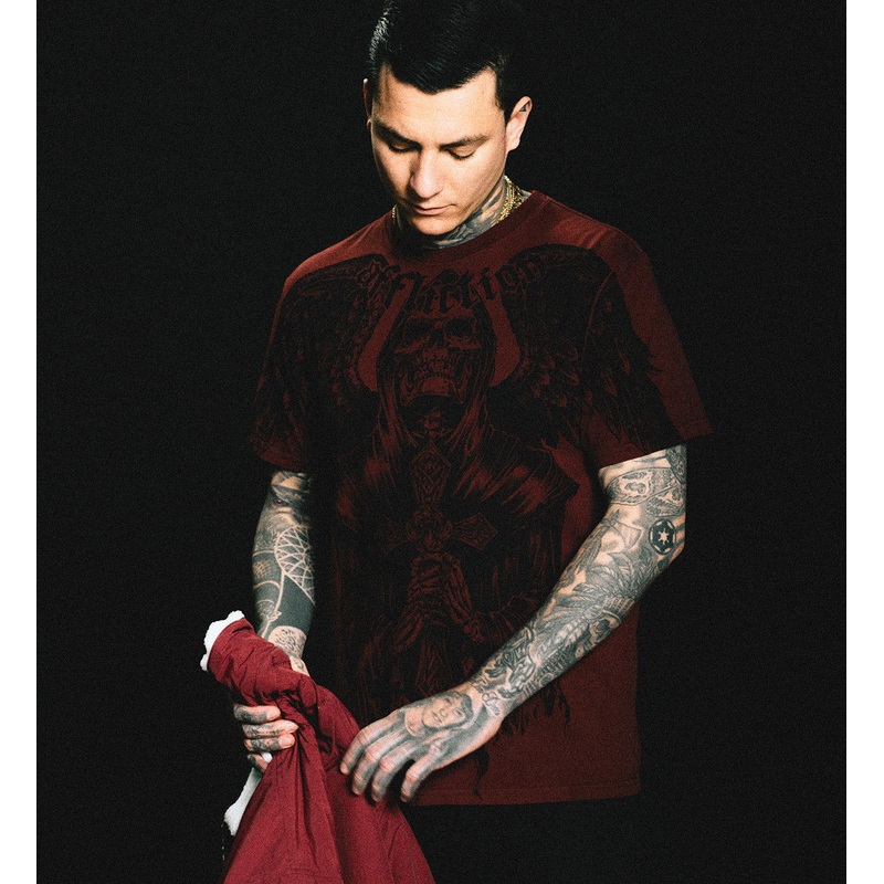 Darkness Tee|ROSEWOOD|XS|S|M|L|XL|2X|3X|4X