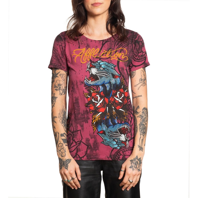 Dottie Rose Tee|MOHOGANY|XS|S|M|L|XL|2X