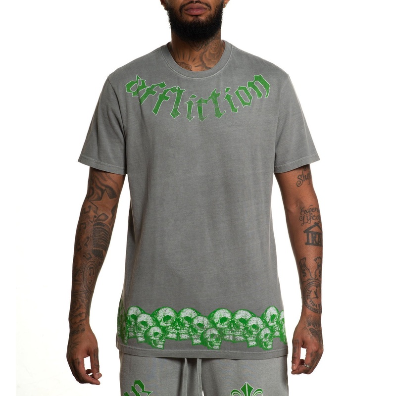 River Styx Tee|GREY PIGMENT DYE|BLACK|XS|S|M|L|XL|2X|3X|4X