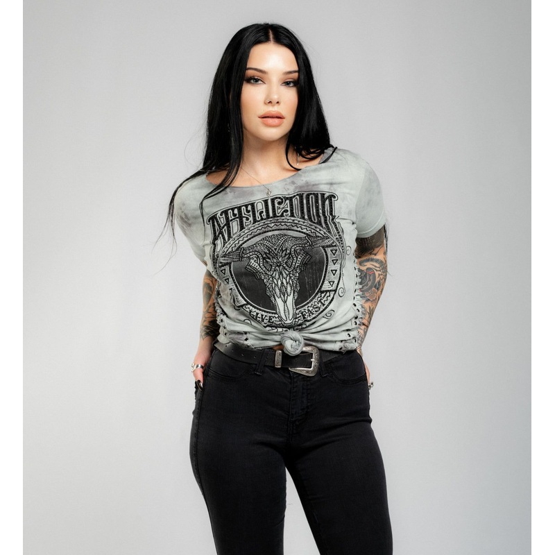 Roam Unknown Tee|COOL GREY/DK.GREY CRYSTAL WASH|XS|S|M|L|XL|2X