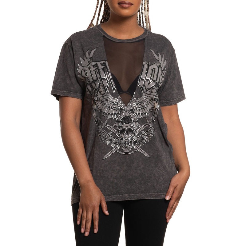 Tour Storm Tee|DK.CHARCOAL LAVA WASH|XS|S|M|L|XL|2X