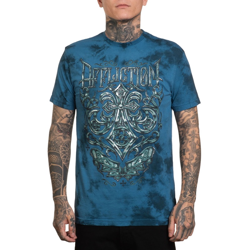 Abrasive Line Tee|PACIFIC BLUE/STARGAZER CRYSTAL|XS|S|M|L|XL|2X|3X|4X