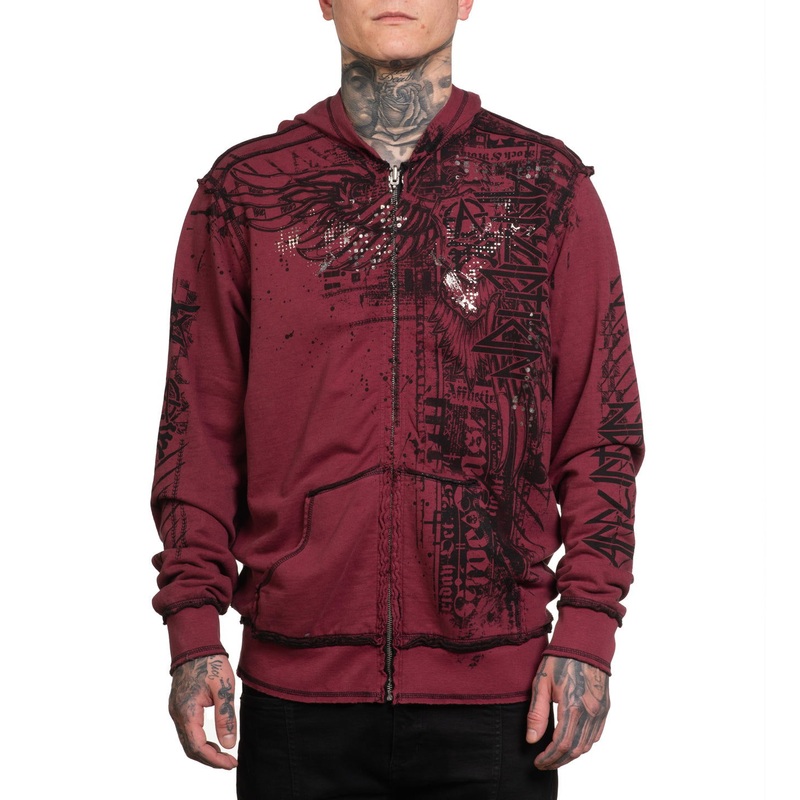 Dust Cloud Reversible Zip-Up Hoodie