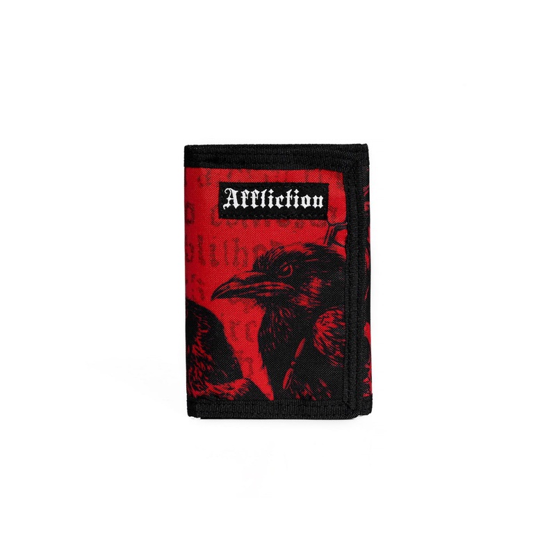 Killer Raven Wallet|BLACK|OS