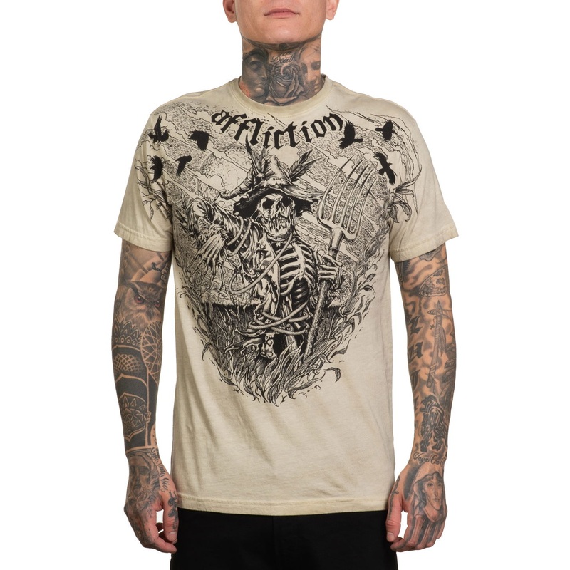 Silent Curse Tee|SAND OIL STAIN|XS|S|M|L|XL|2X|3X|4X