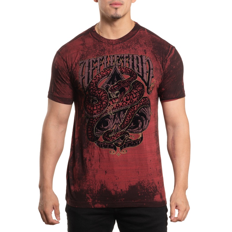 Treacherous Tee|RED OCHRE|XS|S|M|L|XL|2X|3X|4X