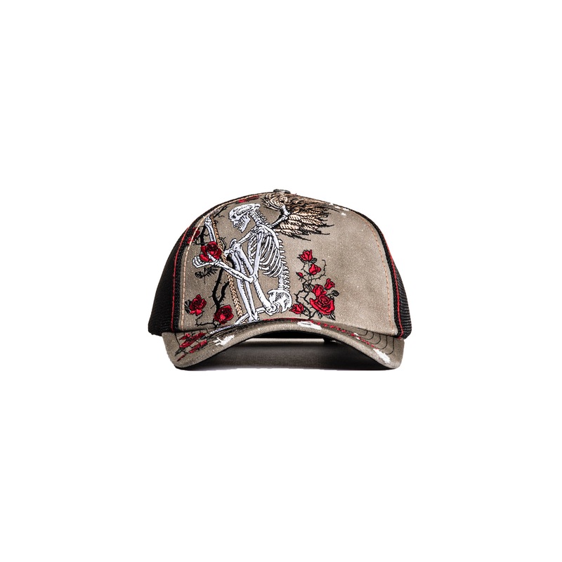 Winged Reaper Hat|DIRTY RED POTASSIUM SPRAY|OS