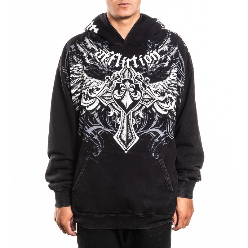 Ayala Po Hood|BLACK LAVA WASH|XS|S|M|L|XL|2X|3X|4X