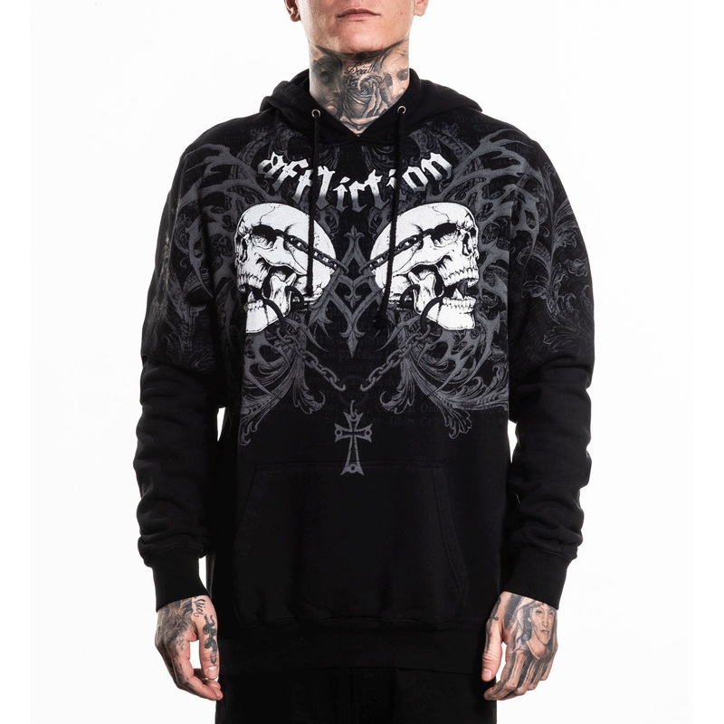 Collapse Po Hood|BLACK|XS|S|M|L|XL|2X|3X|4X