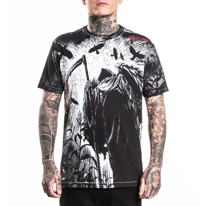 Corn Reaper Tee|WHITE|XS|S|M|L|XL|2X|3X|4X