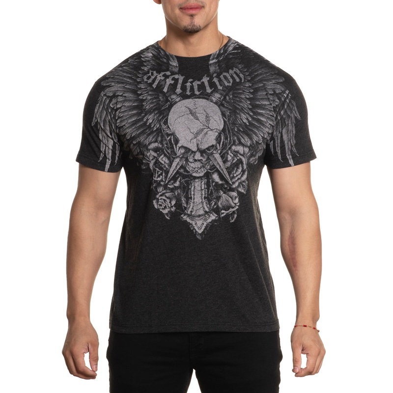 Crossed Over Tee|BLACK|XS|S|M|L|XL|2X|3X|4X