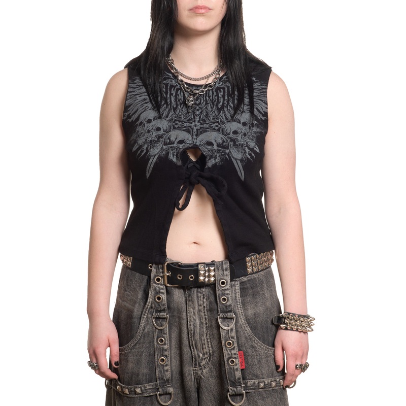 Desperate Top|BLACK BEAUTY|XS|S|M|L|XL|2X