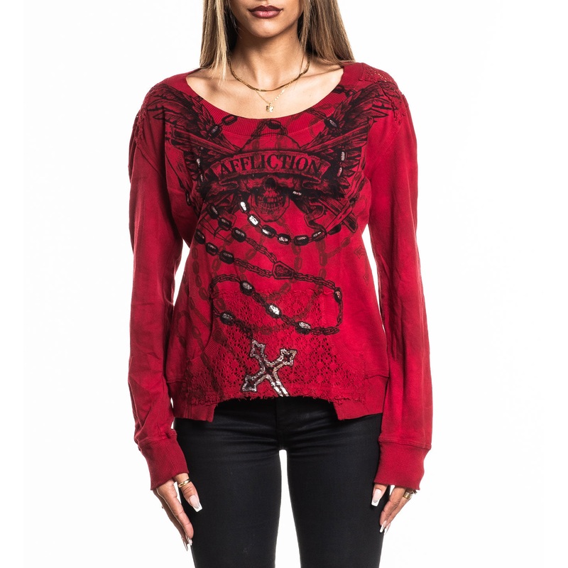 Scythe LS Scoop|CHERRY RED TEA STAIN|XS|S|M|L|XL