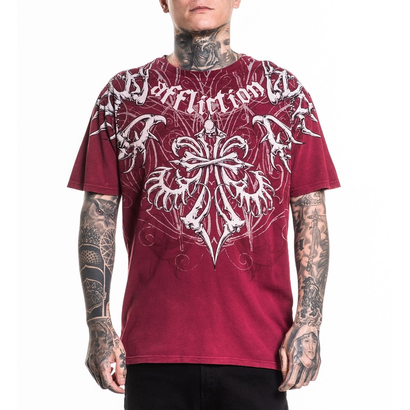 Skeleton Tee|BURGANDY LAVA WASH|BLACK LAVA WASH|XS|S|M|L|XL|2X|3X|4X|5X