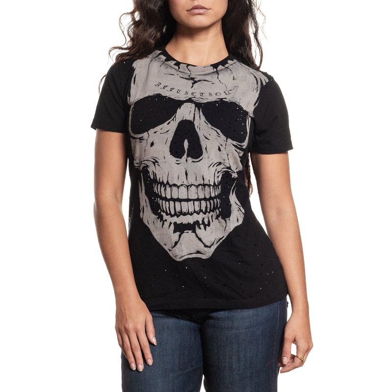 Skull Diamonds Tee|BLACK|XS|S|M|L|XL|2X