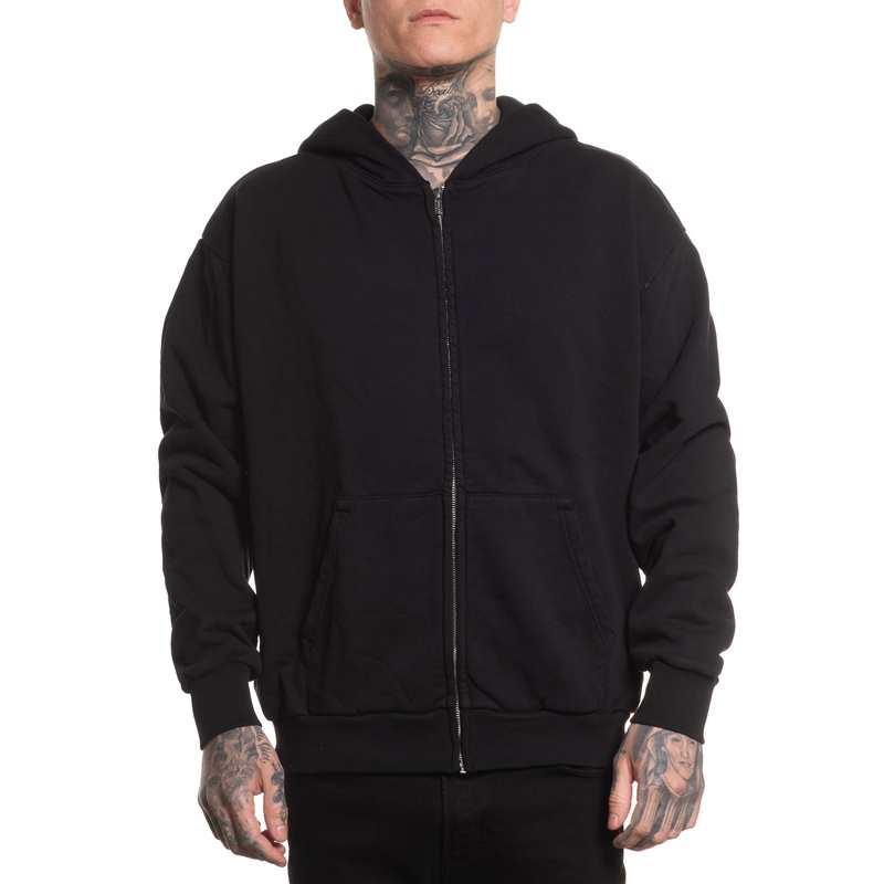 Standard Series Zip-Up Hoodie|BLACK|CHARCOAL|MINERAL BLACK|XS|S|M|L|XL|2X|3X|4X