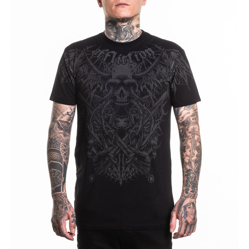 Tortured Tee|BLACK|XS|S|M|L|XL|2X|3X|4X